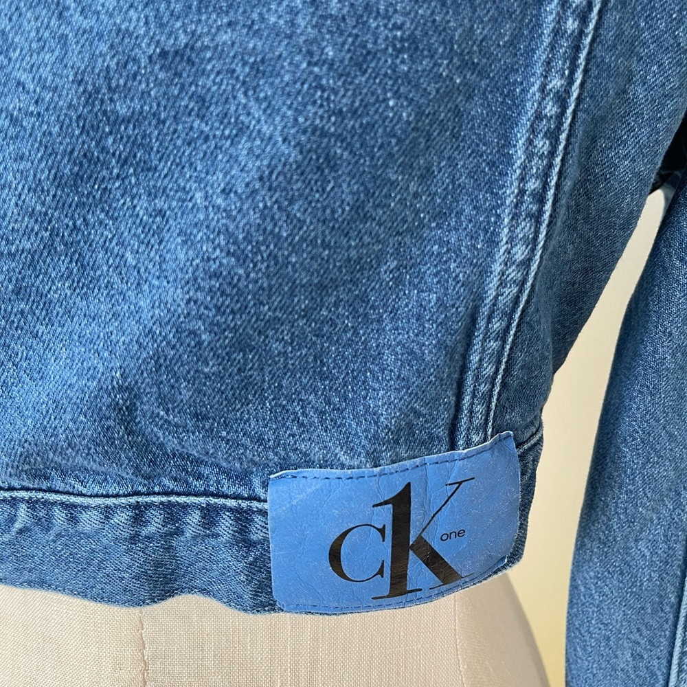 Calvin Klein Classic Blue Jean Jacket - Picture 3 of 4